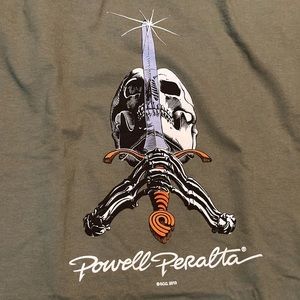 Powell Peralta Skull and Sword T-Shirt